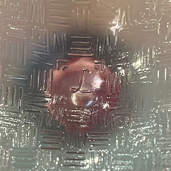 Vintage Dinks Libbey purple blue Ice Cream Sundae Dessert Cup - Picture 6 of 6